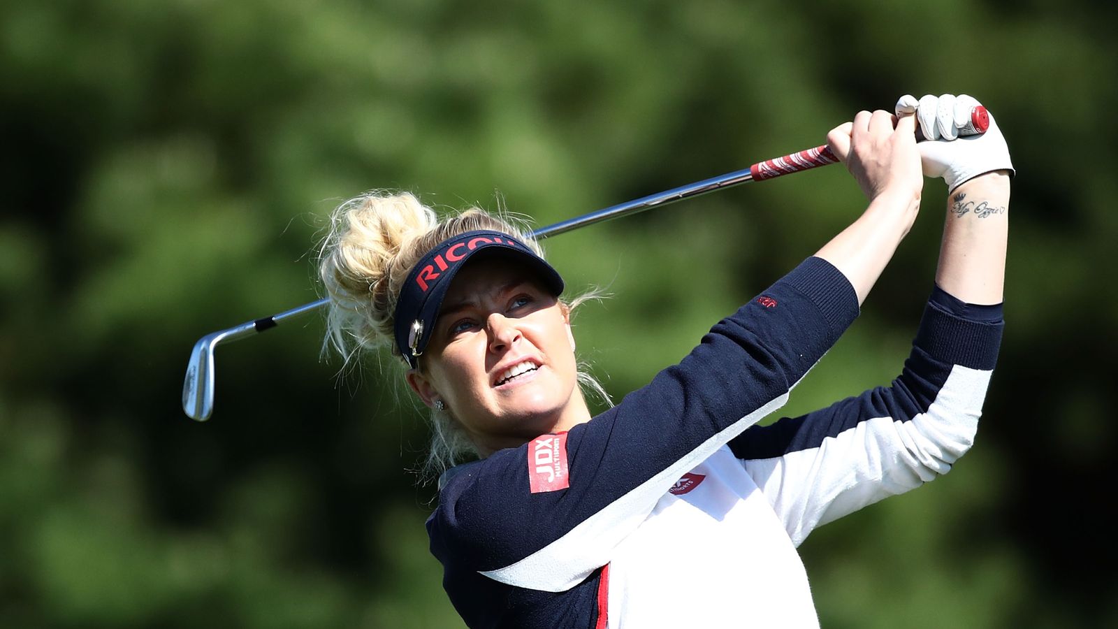 Charley Hull Shares Lead At LPGA Tour s KEB Hana Bank Championship Charley Hull Shares Lead At LPGA Tour s KEB Hana Bank Championship