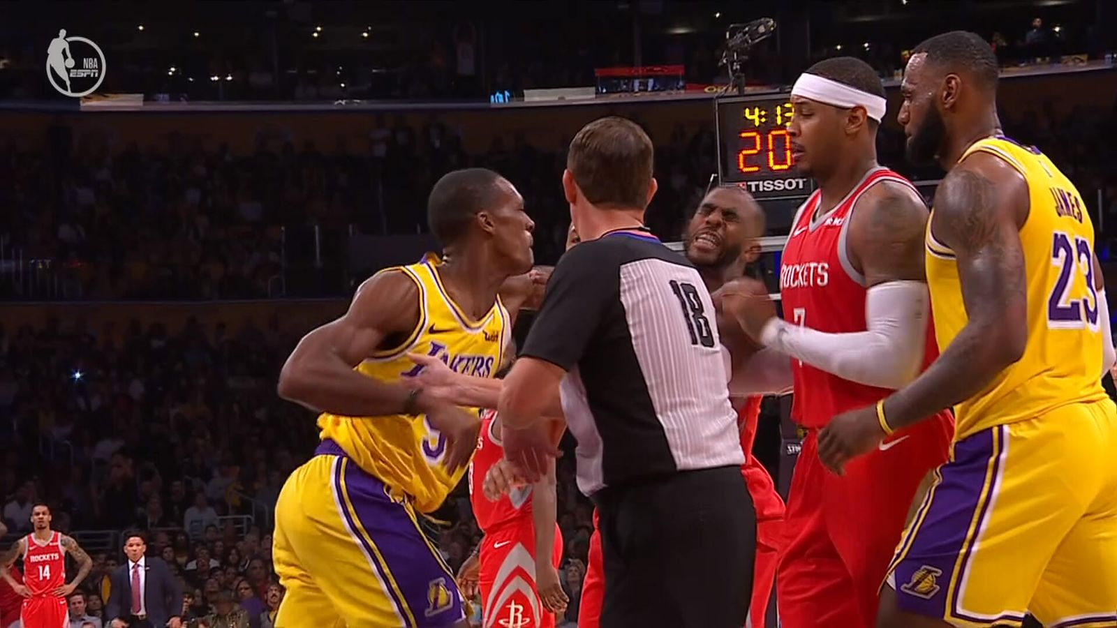 Chris Paul, Rajon Rondo and Brandon Ingram suspended over Lakers vs Rockets brawl ...1600 x 900