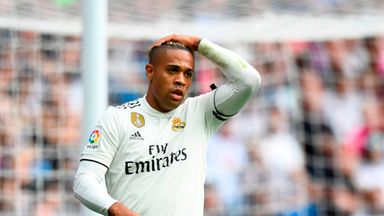 Mariano reacts during Real Madrid's La Liga defeat to Levante
