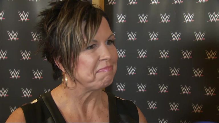 Vickie Guerrero tells Sky Sports what it means to her that the current crop of WWE female Superstars look up to her late husband, Eddie