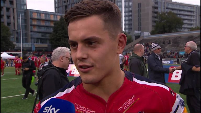 London pair Alex Walker and Kieran Dixon chat to Sky Sports after beating Toronto in the 2018 Million Pound Game. 