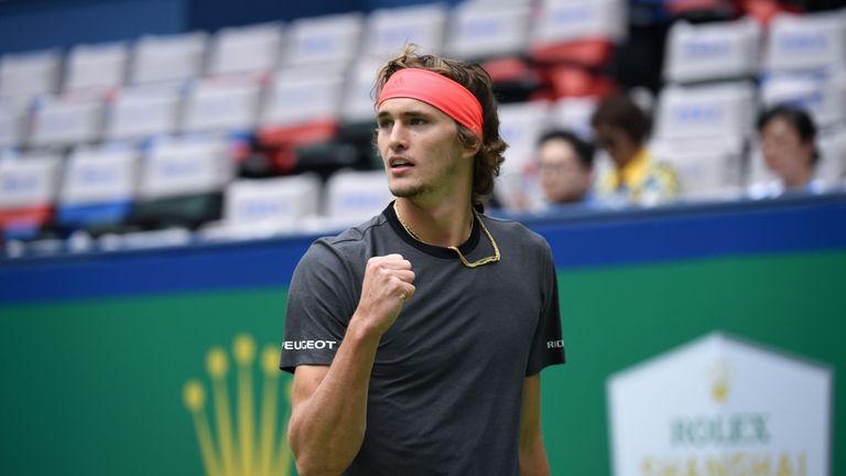 Zverev will face Novak Djokovic in the semi-finals