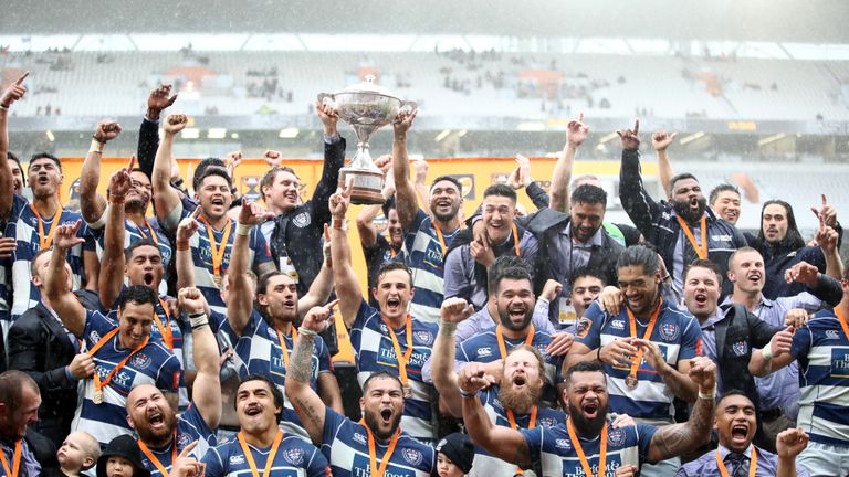 Image result for auckland holding the cup 2018 union