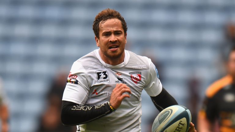 Danny Cipriani in action for Gloucester