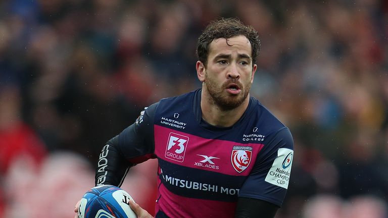 Cipriani's form for Gloucester saw him named Premiership player of the month for September