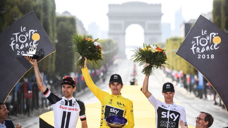 Thomas' Tour de France trophy stolen Thomas' Tour de France trophy stolen