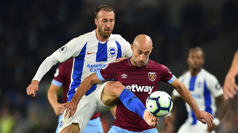 Pablo Zabaleta has emerged as West Ham's first-choice right-back this season