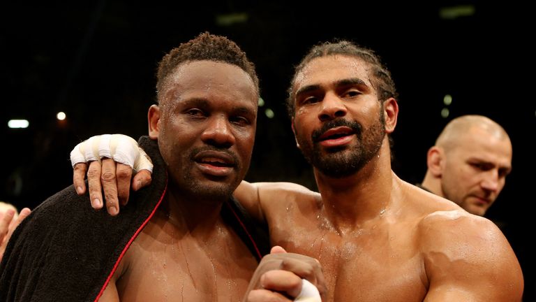 Haye defeated Chisora in a 2012 grudge fight