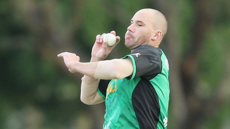 John Hastings says he coughs up blood each time he bowls
