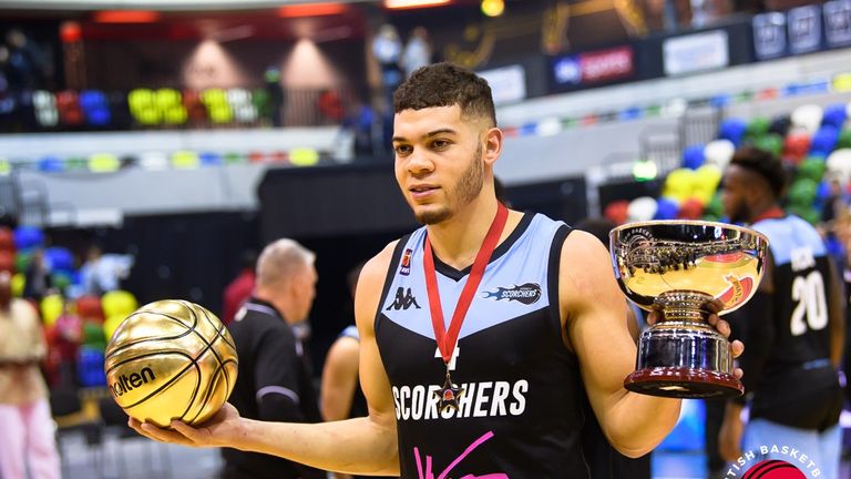 MVP Jordan Williams was Surrey's standout performer, creating the plays which saw Scorchers to group wins over Worcester Wolves and Bristol Flyers