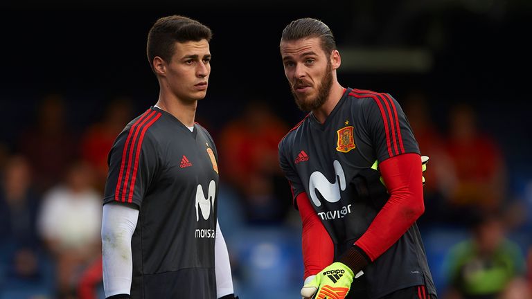 Kepa Arrizabalaga took advice from David de Gea