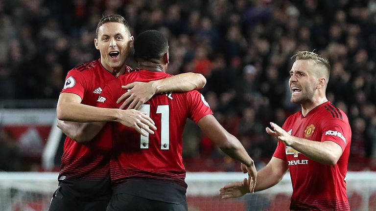 Manchester United came from 2-0 down to beat Newcastle in their last Premier League game