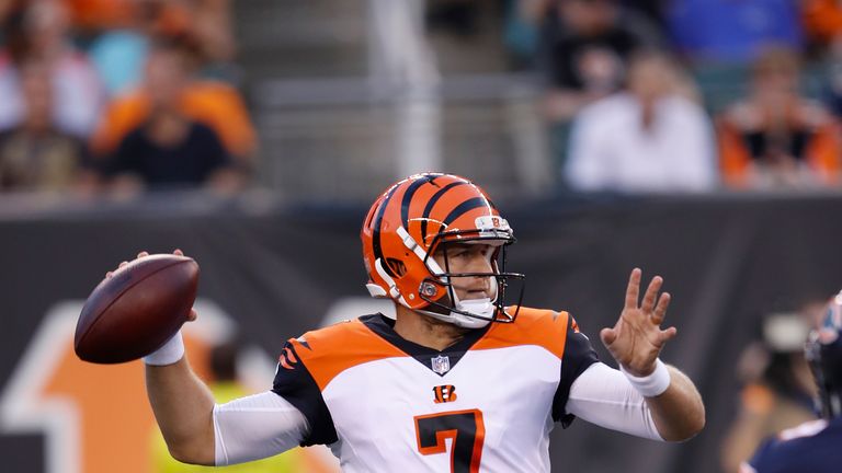 Matt Barkley has not played since spending pre-season with the Bengals