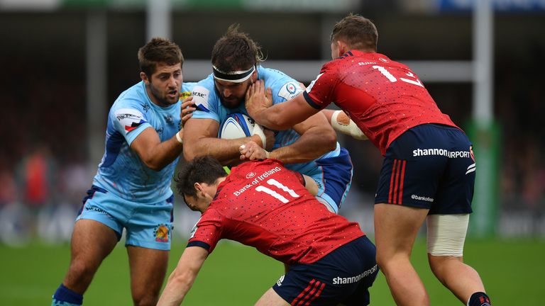 Exeter and Munster had to settle for a draw in their opening Champions Cup clash