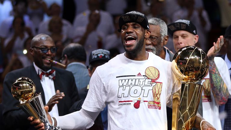 during Game Seven of the 2013 NBA Finals at AmericanAirlines Arena on June 20, 2013 in Miami, Florida. NOTE TO USER: User expressly acknowledges and agrees that, by downloading and or using this photograph, User is consenting to the terms and conditions of the Getty Images License Agreement. 