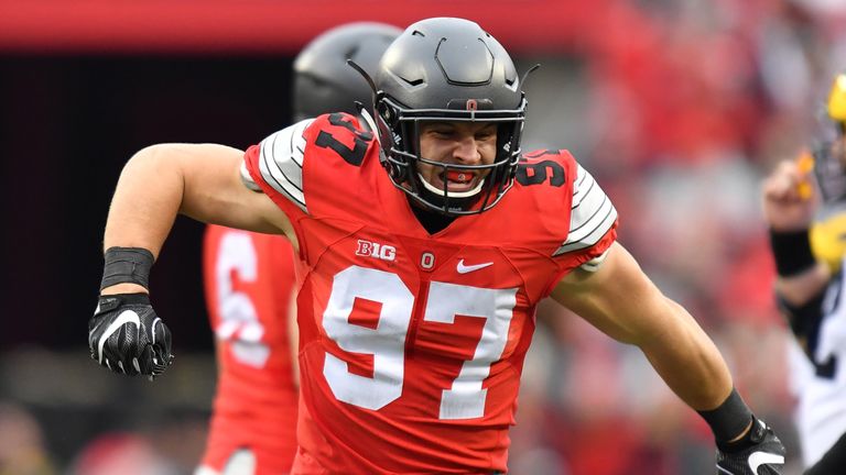 Is Ohio State defensive end Nick Bosa set to be drafted No 1 overall?