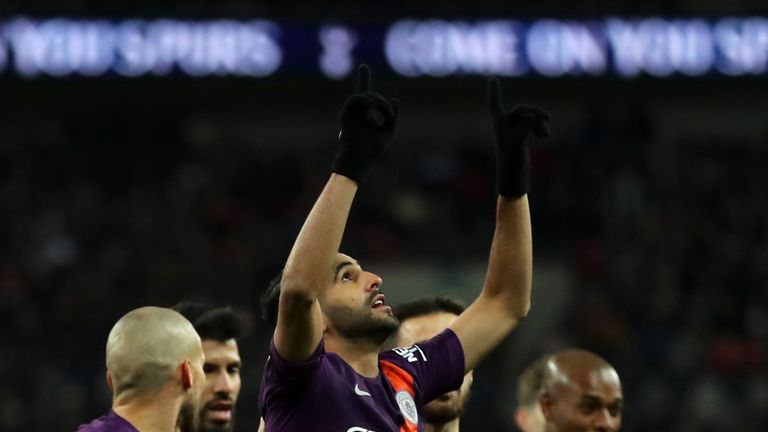 City host Tottenham at the Etihad on April 20, after playing them in the Champions League quarter-final