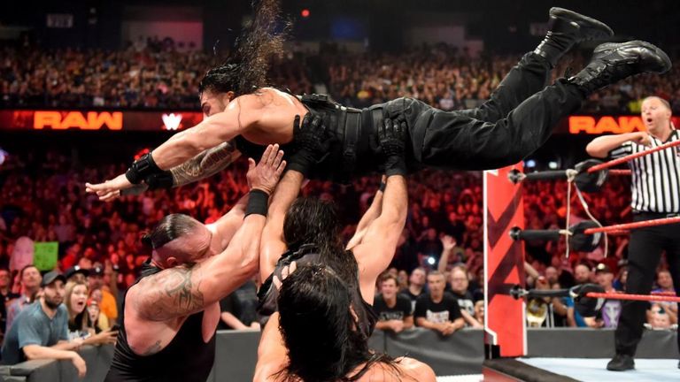 We've picked out the best moves from the top matches from this week's WWE Raw