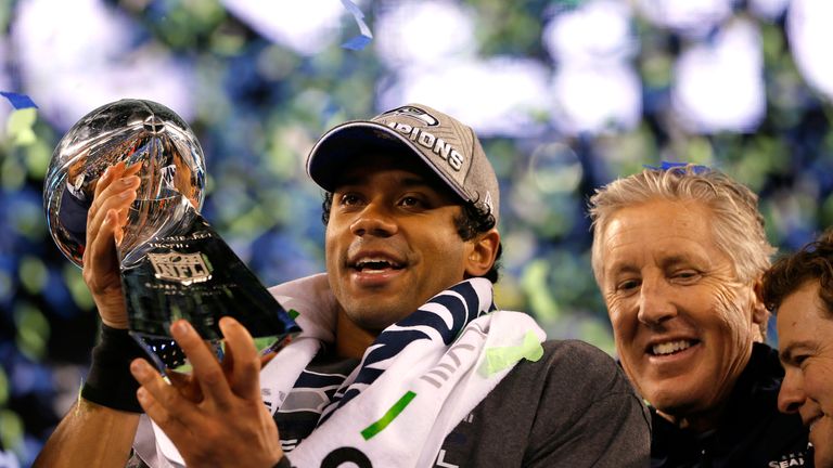 Russell Wilson won the Super Bowl in his second year as a Seahawk