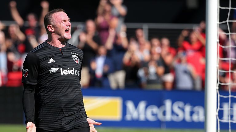 Rooney has scored 12 times for DC United to help them reach the play-offs