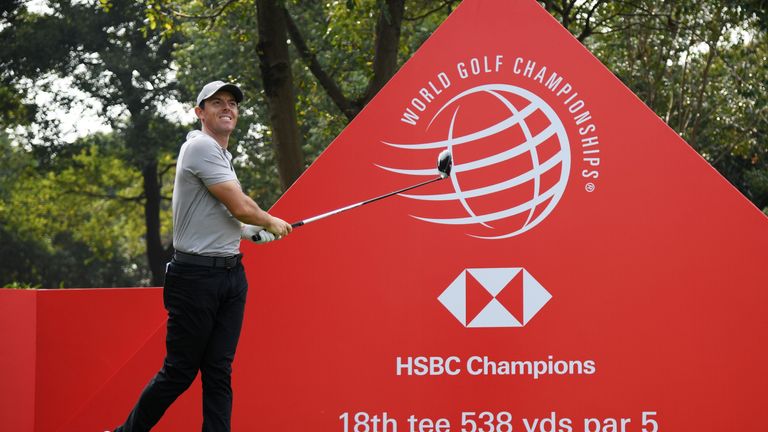 Rory McIlroy returns to action in China this week
