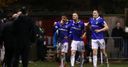 Oldham strike late to avoid shock