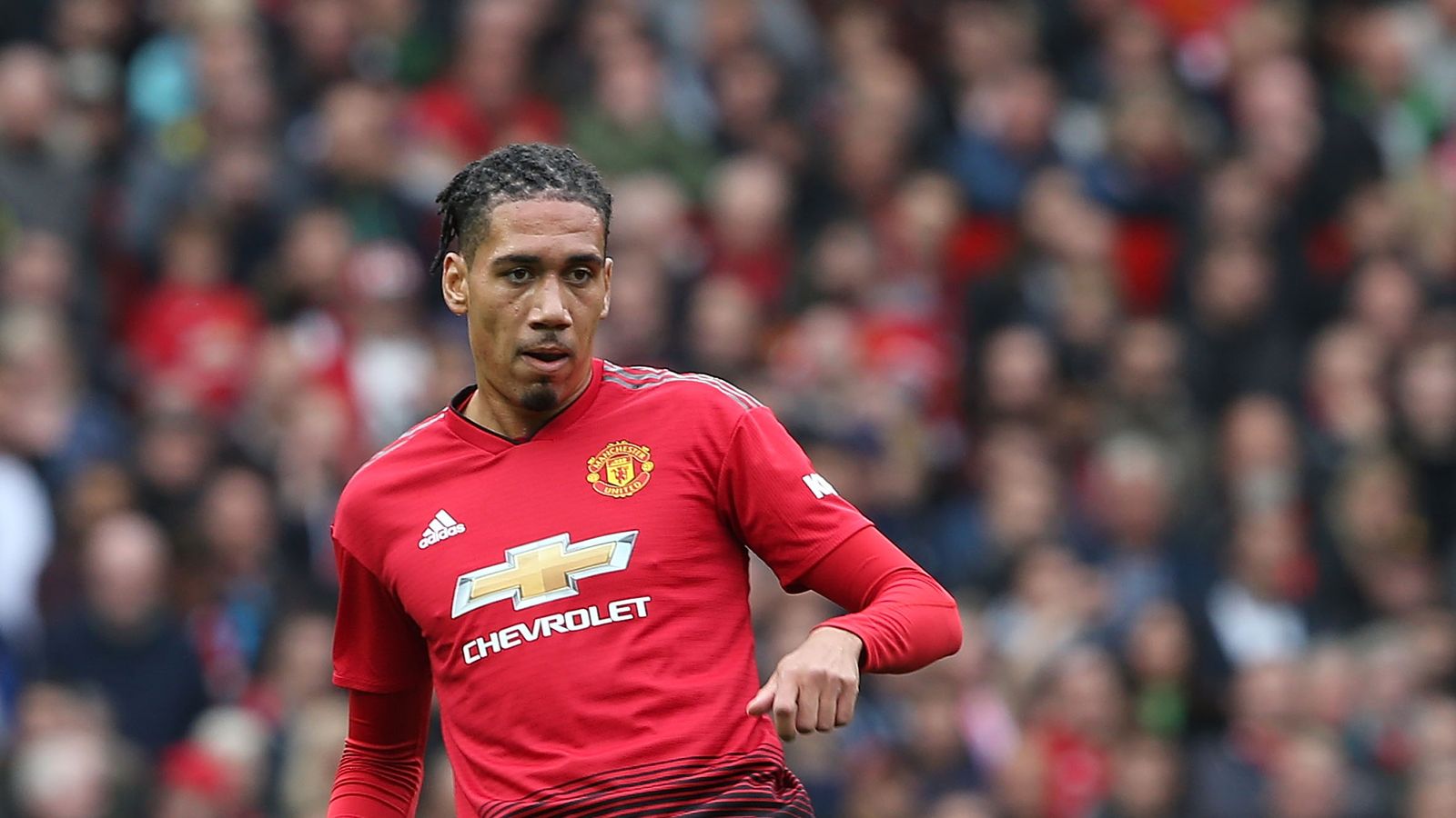 Chris Smalling is in talks with Manchester United over a new contract ...