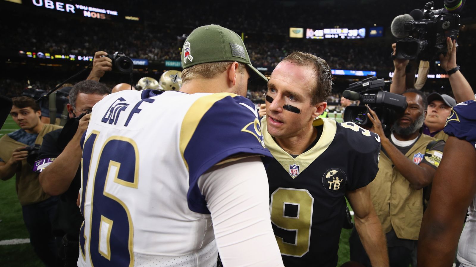 Los Angeles Rams 35-45 New Orleans Saints: Rams suffer first loss