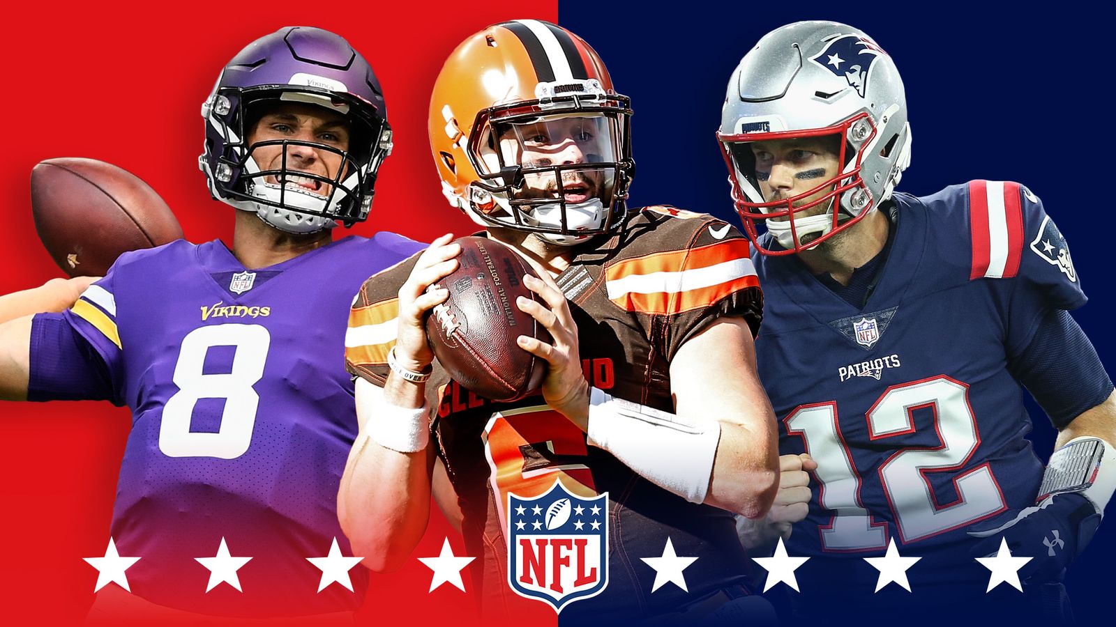 NFL Sunday: Browns, Texans, Vikings, Patriots, Chargers and Steelers live  on Sky Sports, NFL News