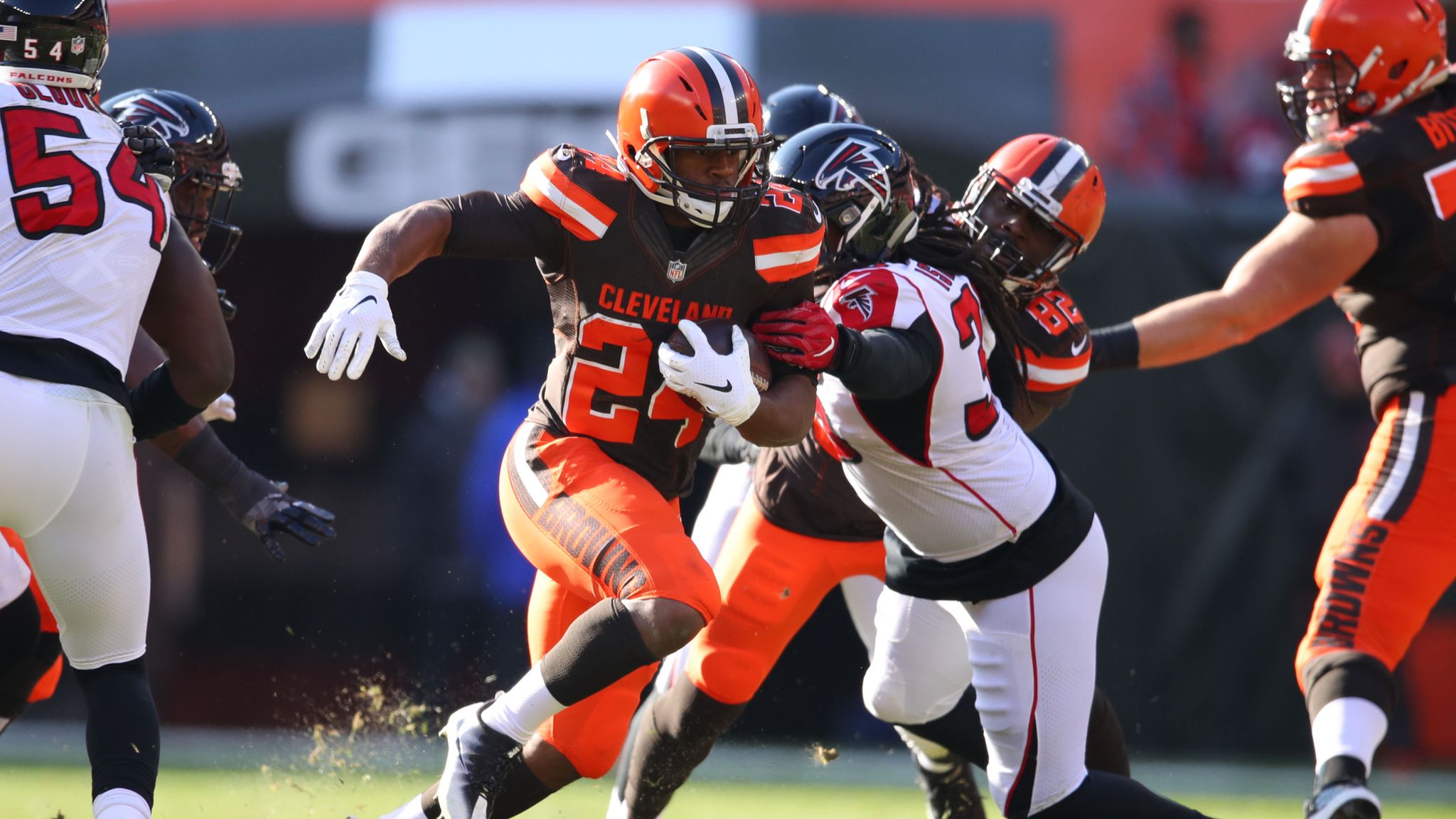 Cleveland Browns defeat Atlanta Falcons 28-16