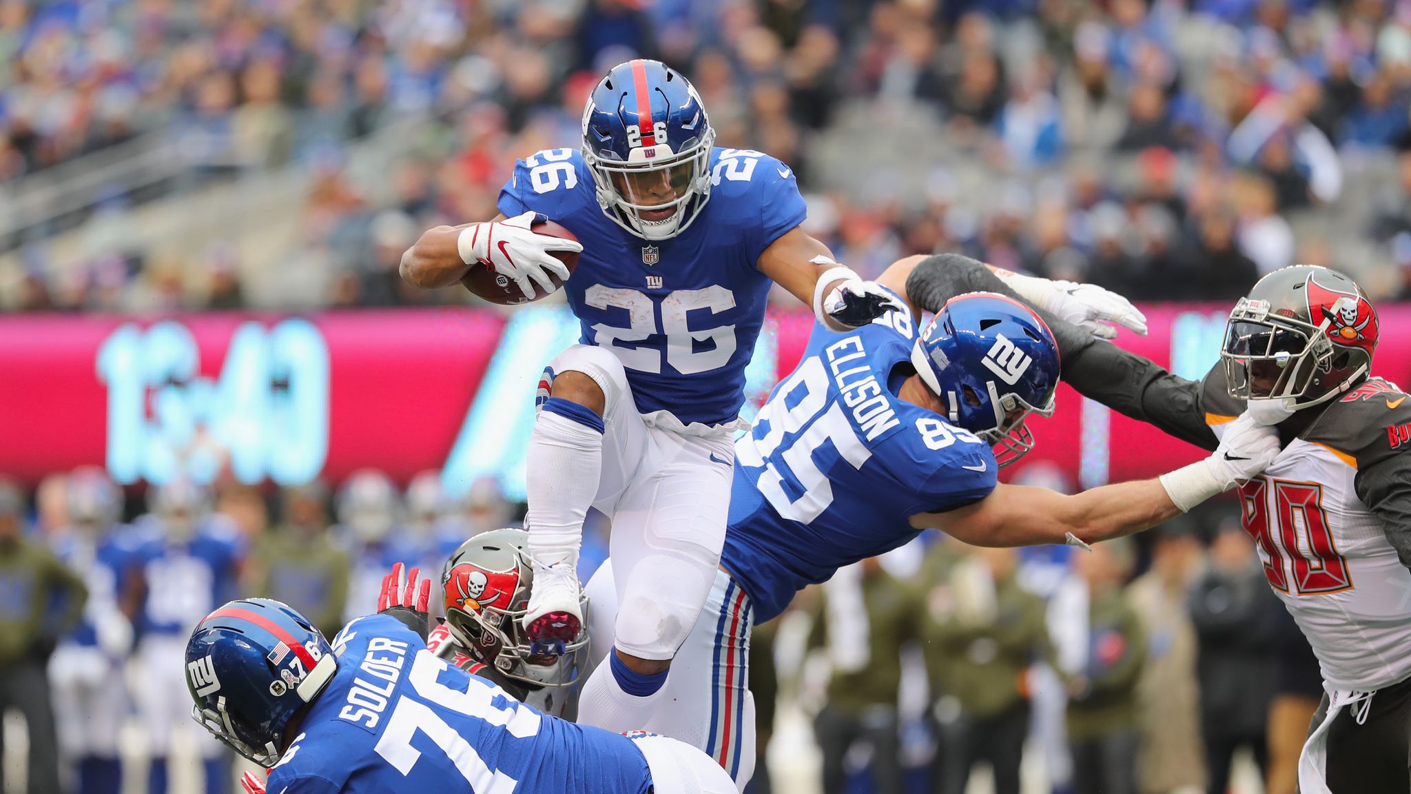 Giants' upset bid falls short in 'MNF' loss to Chiefs