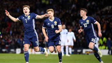 Image of Scotland beat Israel 3-2 at Hampden Park  in November