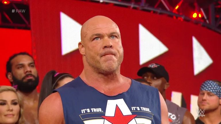 Angle was hoping to captain the men's Raw team for Survivor Series