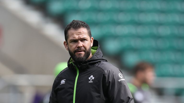 Ireland defence coach Andy Farrell will take over from Schmidt next year