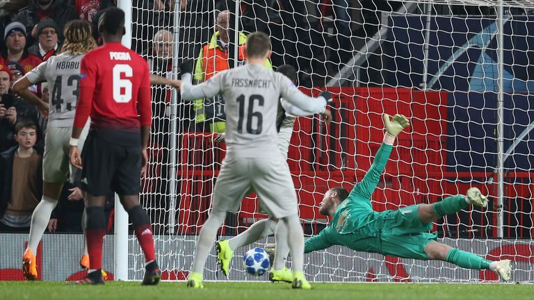 Image result for de gea saves