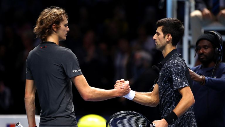 Novak Djokovic says Alexander Zverev is 'leader of new generation