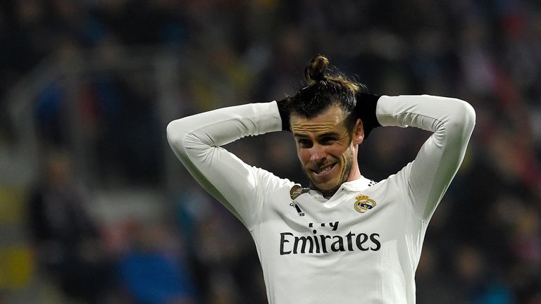 Bale has come in for criticism from the Real Madrid fans in recent months