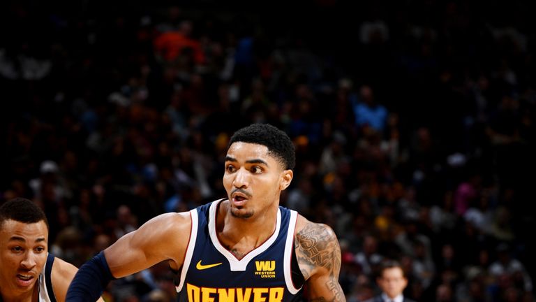 Gary Harris helped the Nuggets move to 8-1