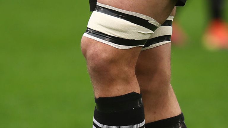 All Blacks captain Kieran Read wore rainbow laces during their win against Italy in Rome on Saturday 