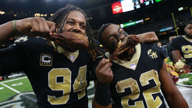 The Saints have torn through opposition on their way to an NFL-best 10-1 record by Thanksgiving