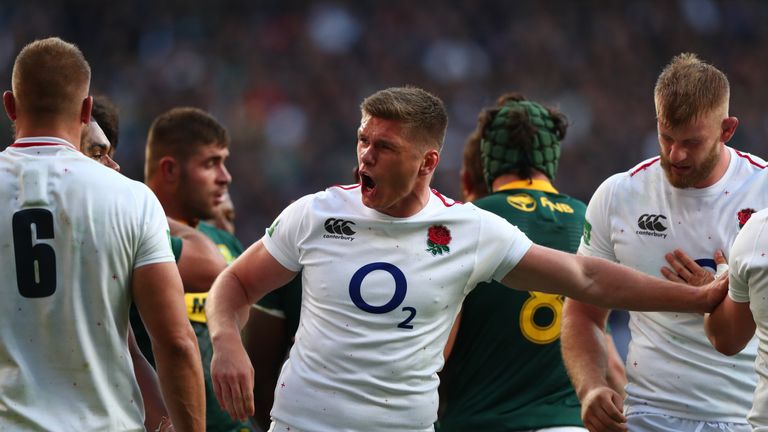 Owen Farrell is set to return from injury on Saturday