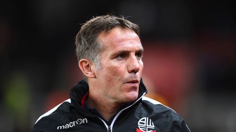 Phil Parkinson's men sit eight points adrift of safety with six games remaining