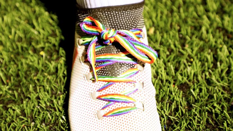 EFL clubs are currently in the middle of a week-long show of support for the Rainbow Laces campaign