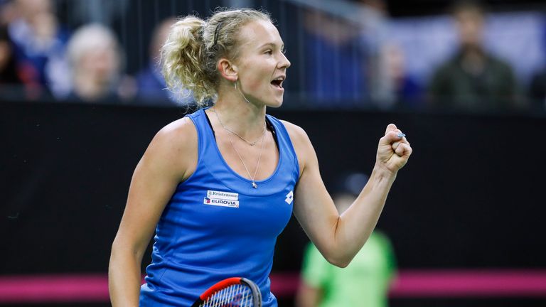 Katerina Siniakova secures Czech Republic Fed Cup title over United ...