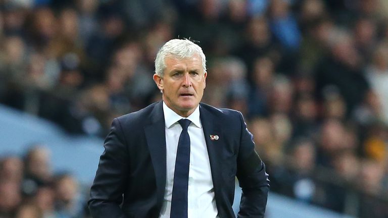 Mark Hughes was sacked as Southampton boss on Monday