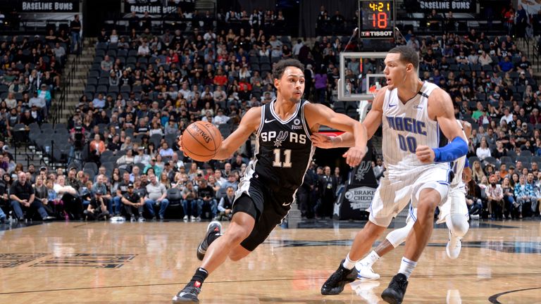 Highlights of the Orlando Magic's visit to the San Antonio Spurs in Week 3 of the NBA.