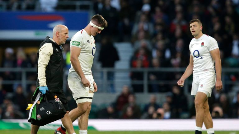 England head coach Eddie Jones says flanker Tom Curry is 'highly unlikely' to be fit for Saturday’s Test against New Zealand at Twickenham