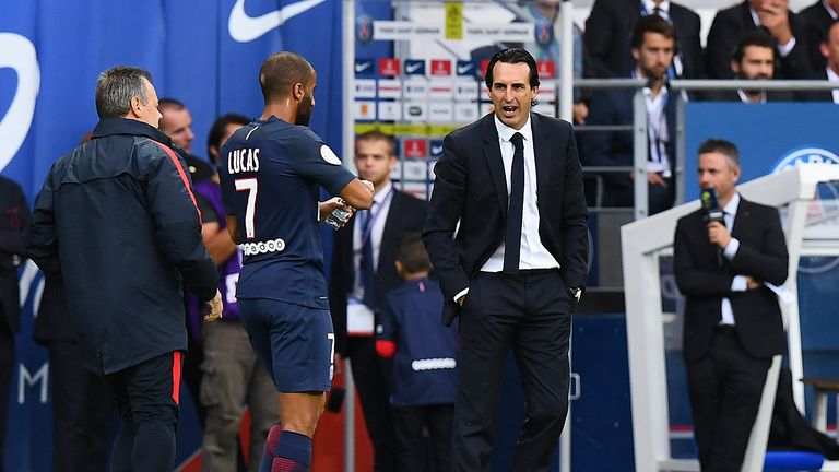Moura found himself frozen out by Unai Emery at PSG.
