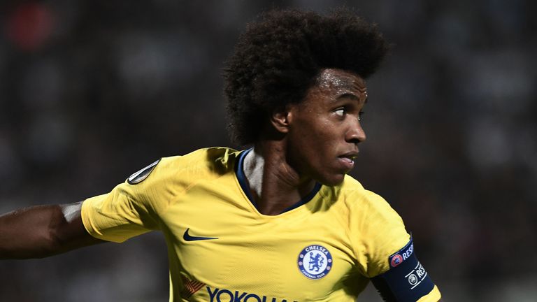 Willian is again being linked with Barcelona
