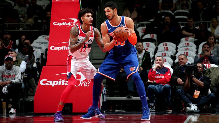 Highlights of New York Knicks' visit to the Washington Wizards in Week 3 of the NBA.